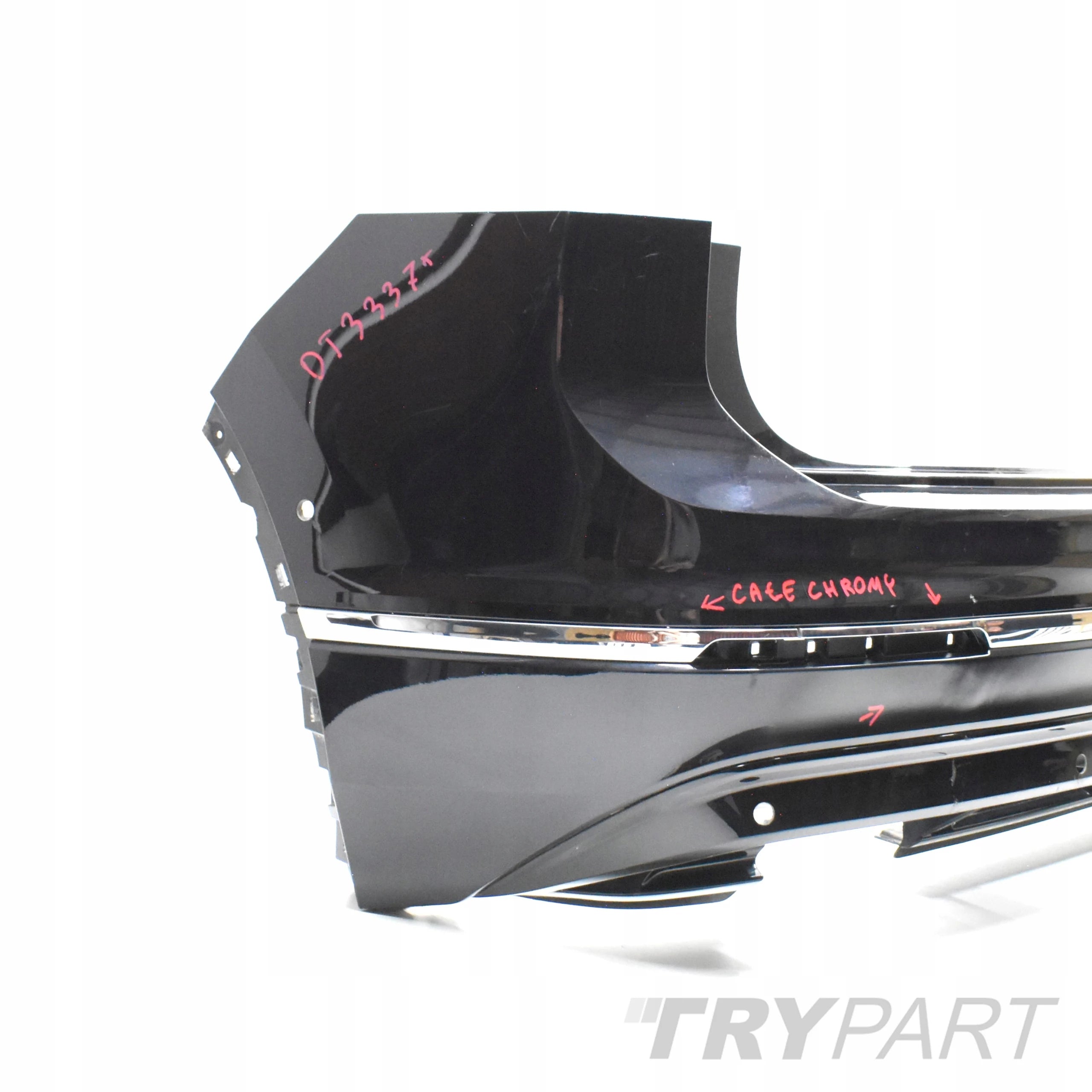 VW TIGUAN II 5NA R LINE REAR BUMPER ORG + CHROME