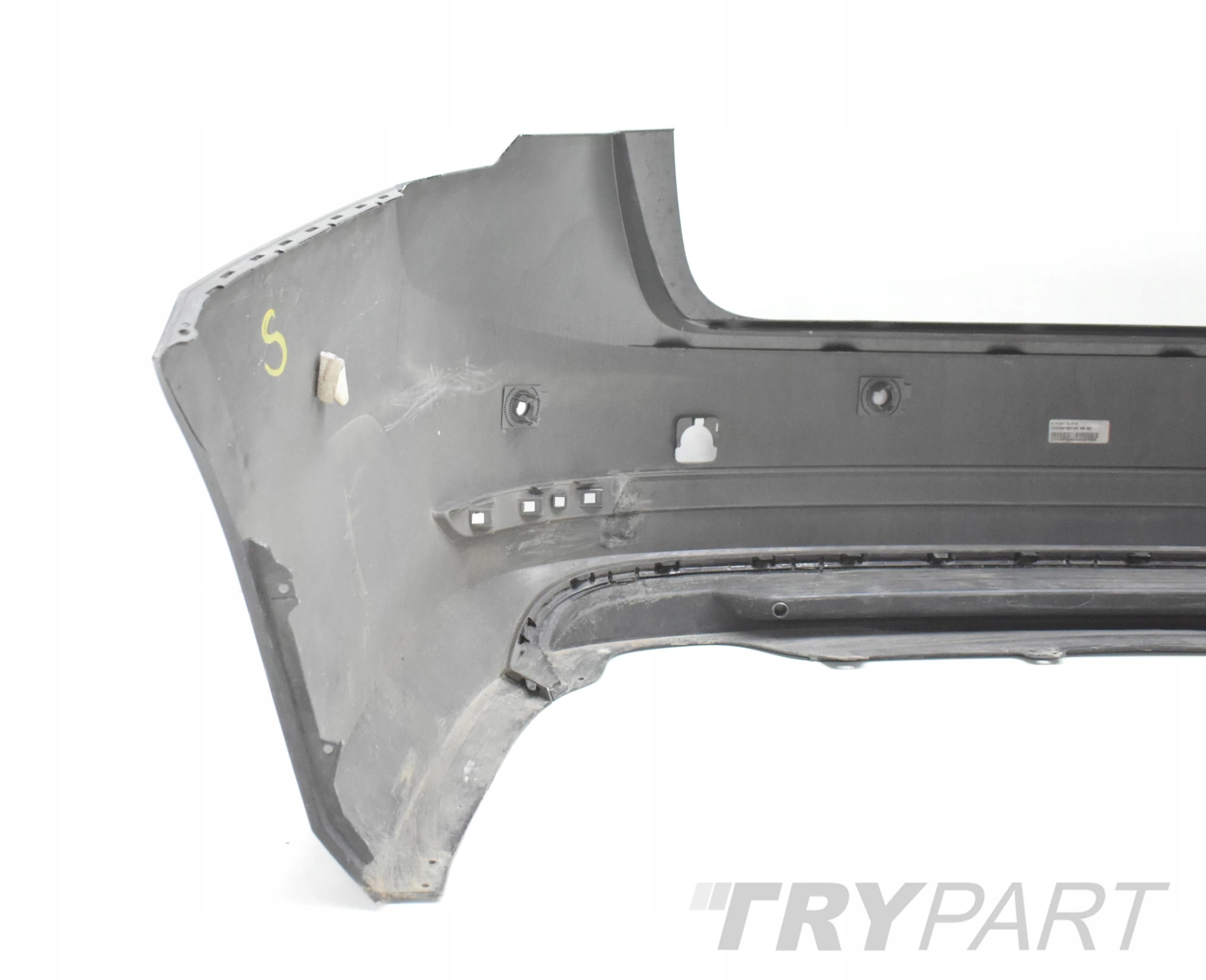 SKODA OCTAVIA IV 5E6 REAR BUMPER ORIGINAL SEDAN + BOTTOM