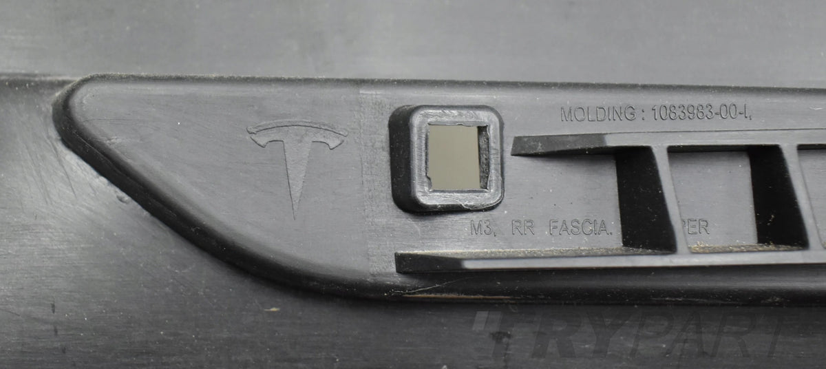 TESLA 3 III MODEL 3 REAR BUMPER ORG + BOTTOM