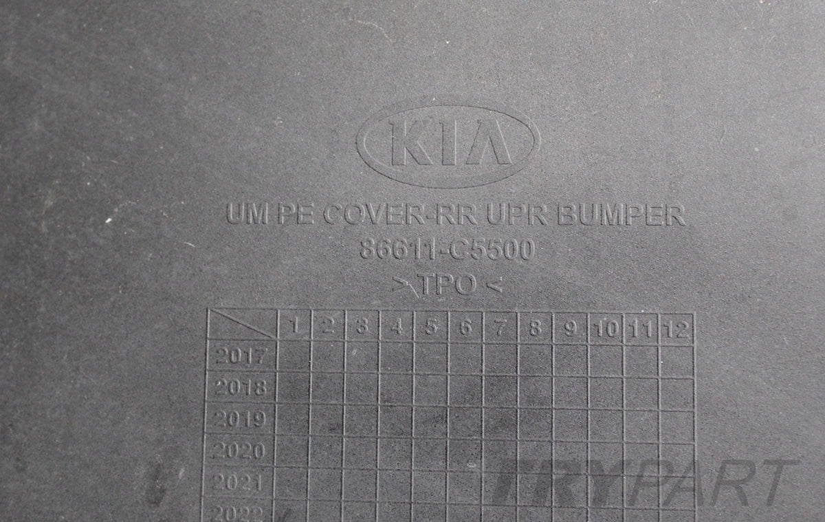 KIA SORENTO III LIFT REAR BUMPER ORIGINAL + BOTTOM