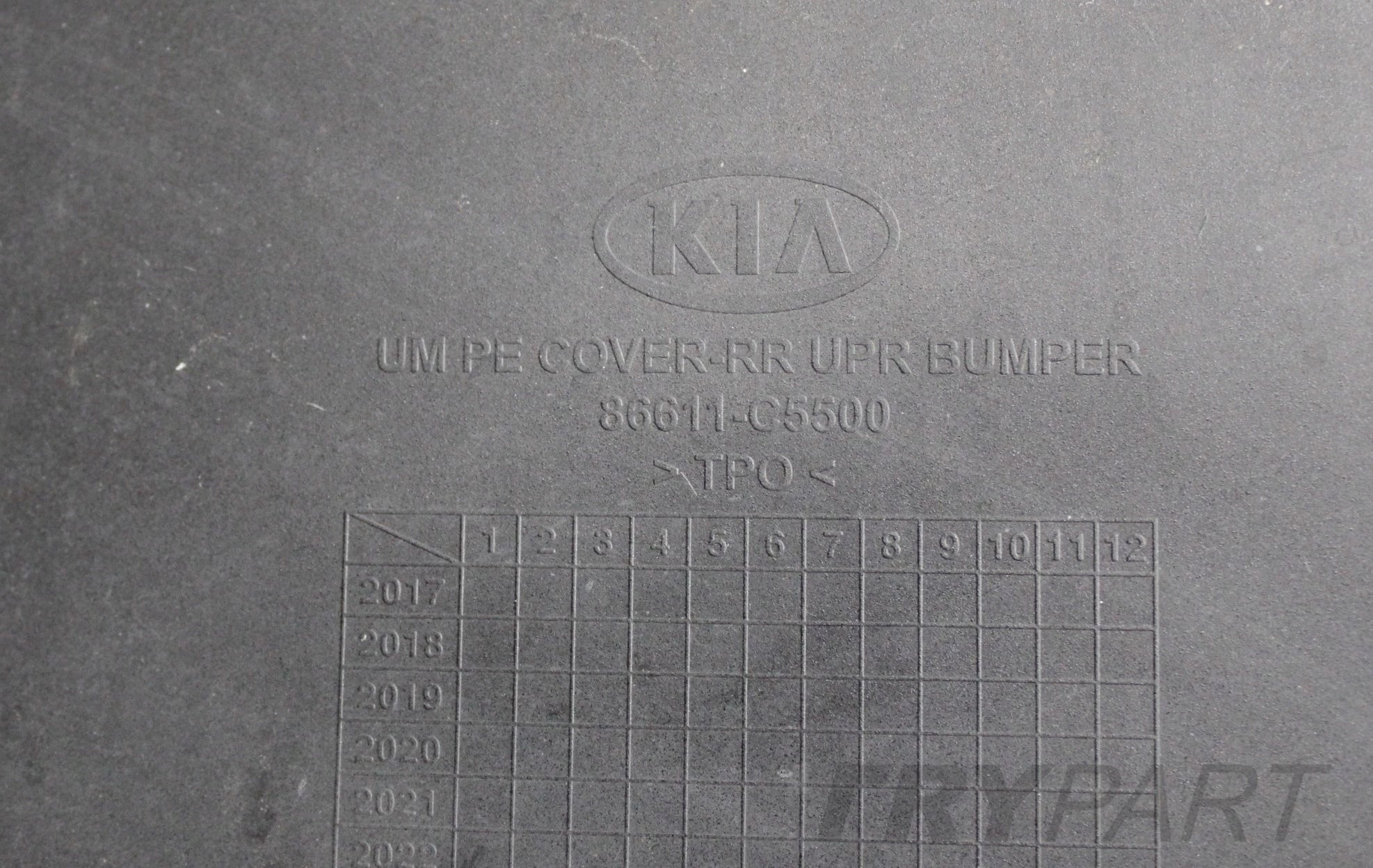 KIA SORENTO III LIFT REAR BUMPER ORIGINAL + BOTTOM