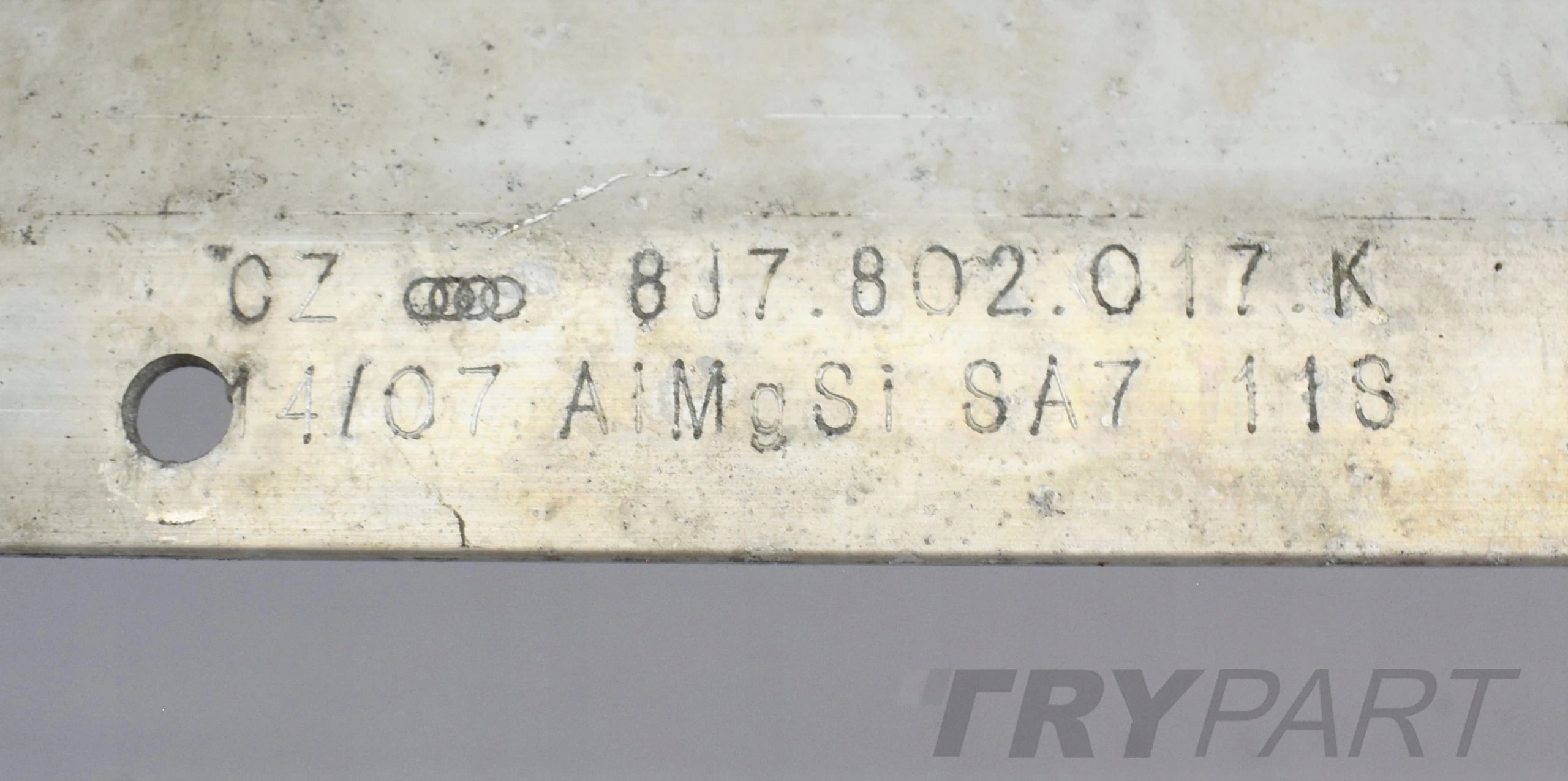 AUDI TT 8J CONVERTIBLE UNDER ENGINE SHIELD CROSSMEMBER FRAME ORG