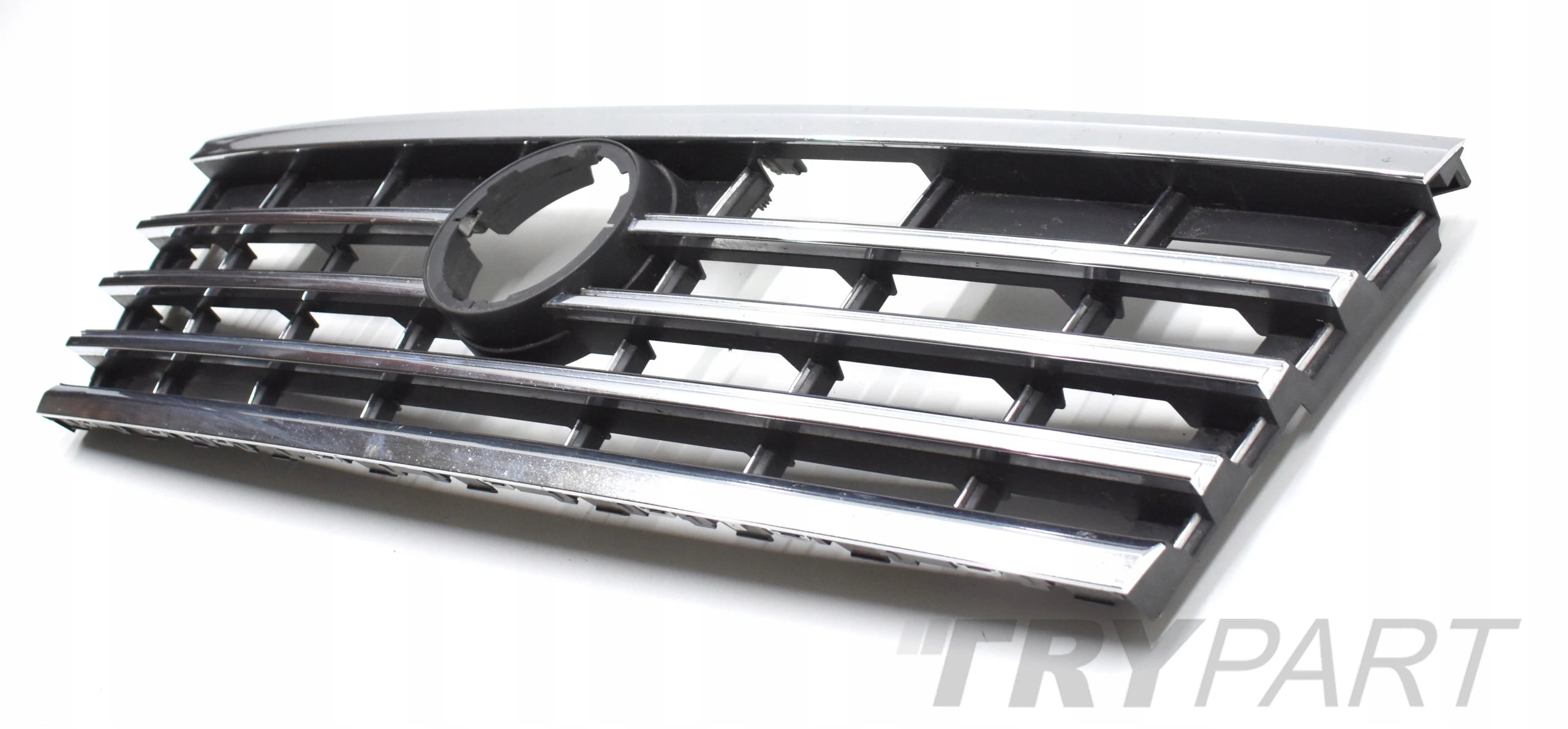 VW TOUAREG III 760 CHROME GRILLE BUMPER FRONT ORG COMPLETE !!