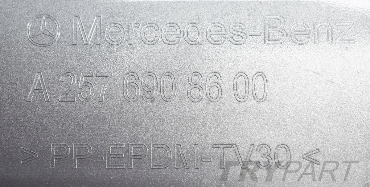 MERCEDES CLS W257 LEFT SILL STRIP ORG