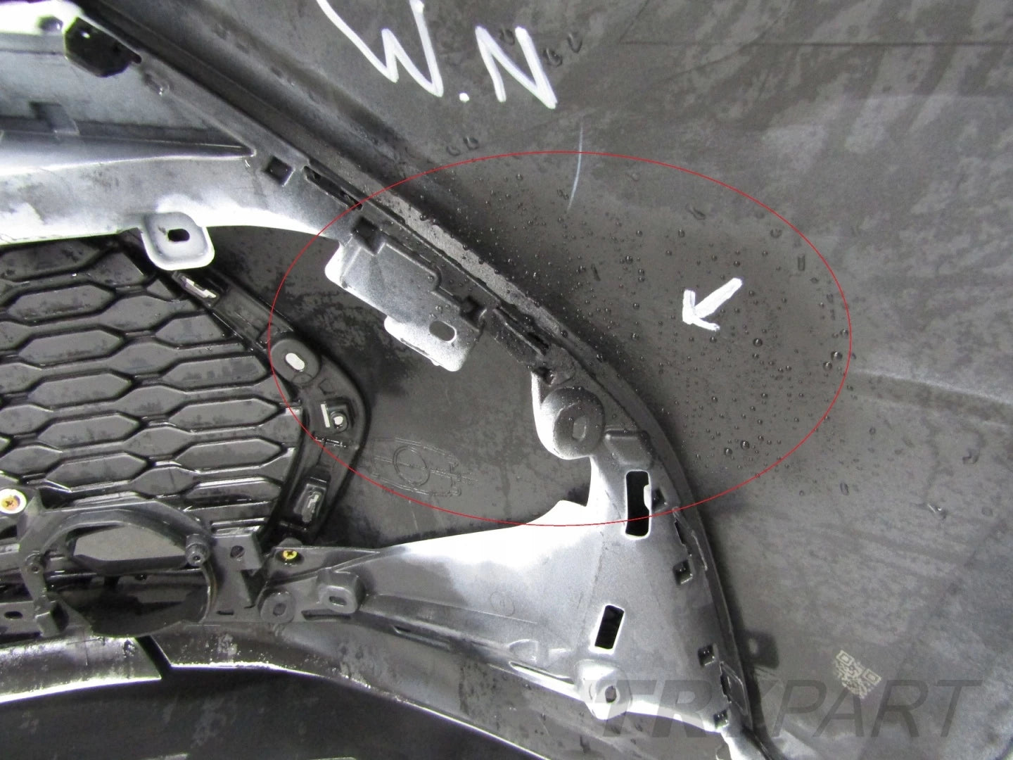 TOYOTA C-HR CHR II 23- Front Bumper (+ reinforcement)