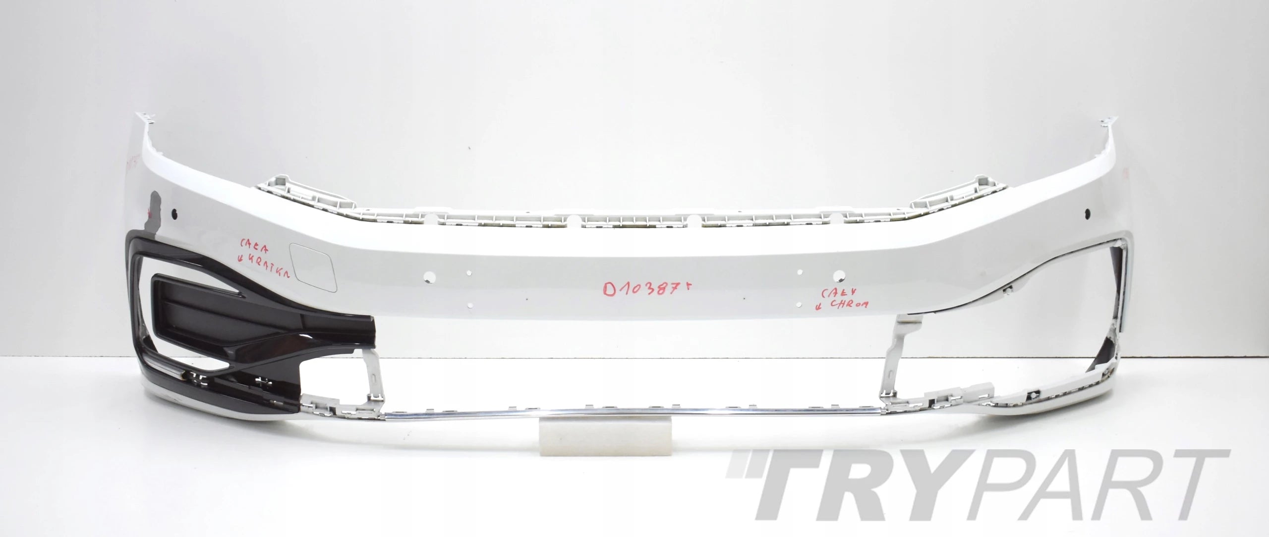 VW PASSAT B8 3G LIFT R LINE FRONT BUMPER ORG + GRILLE + CHROME