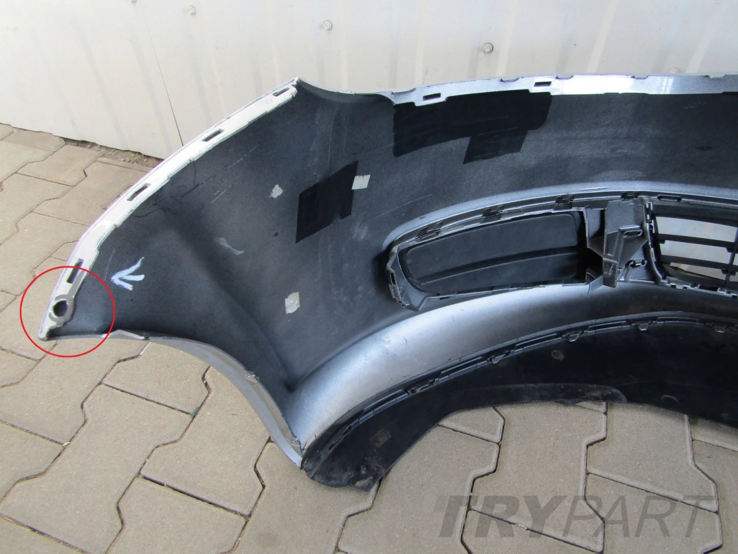 Front Bumper VW Sharan 2 II 7N0 10-
