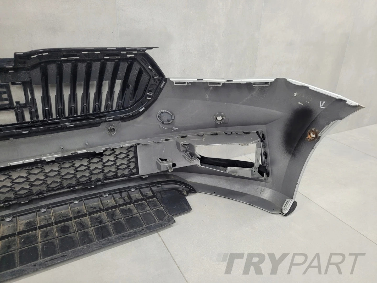 Front Bumper for Skoda Fabia IV 4 6VA Monte Carlo 2021-
