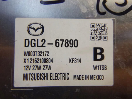 MAZDA CX-30 CX30 DGL2-67890 CONVERTER MODULE