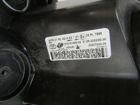 TOYOTA PROACE 2 II HEADLIGHT XENON NON-SWIVEL 16-23 LH 00207242-06