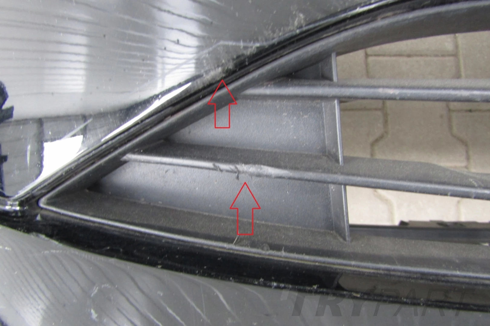 Front bumper Ford Fiesta Mk8 VIII 17- (Plate)