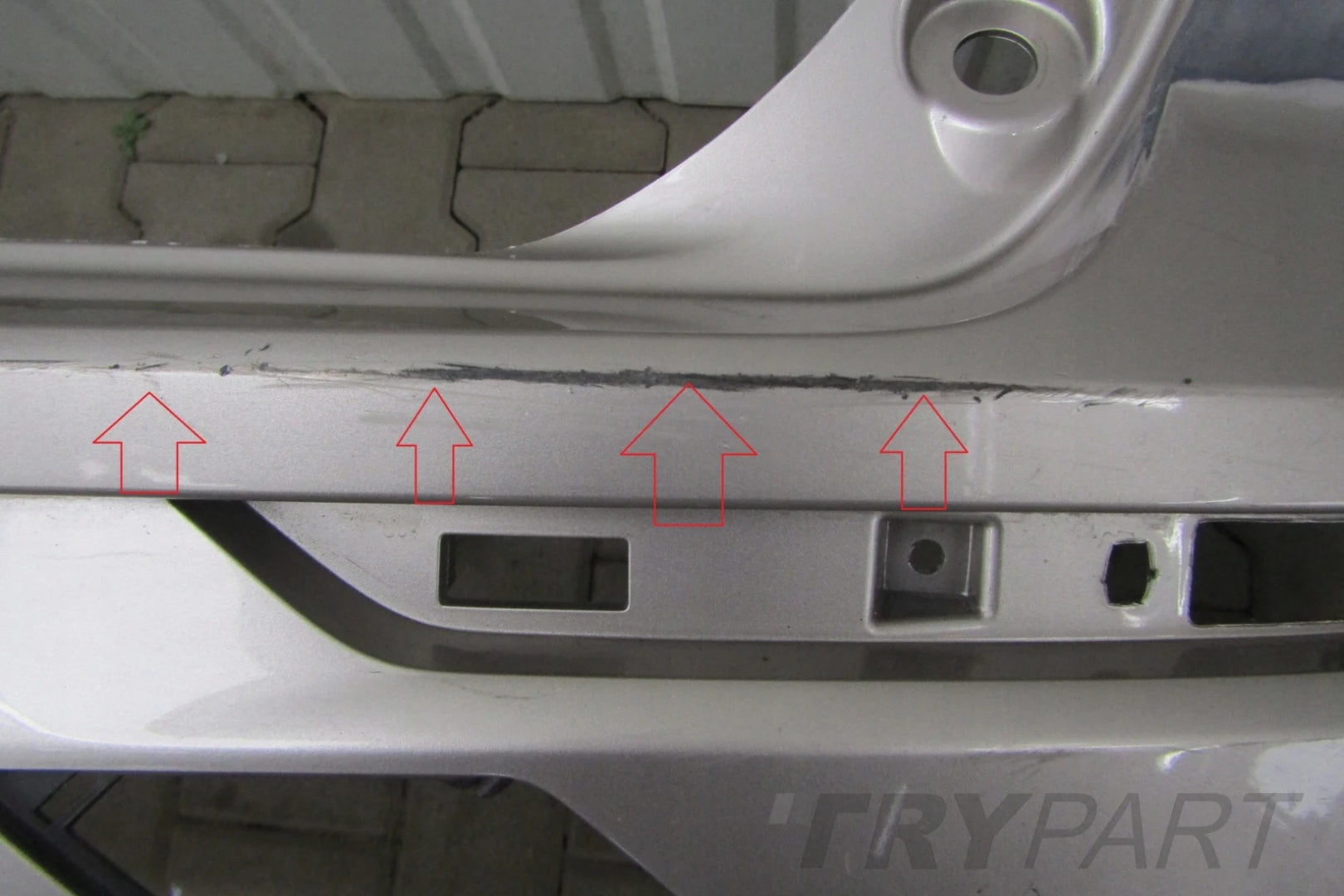 Rear bumper Volvo XC60 II LIFT 21-