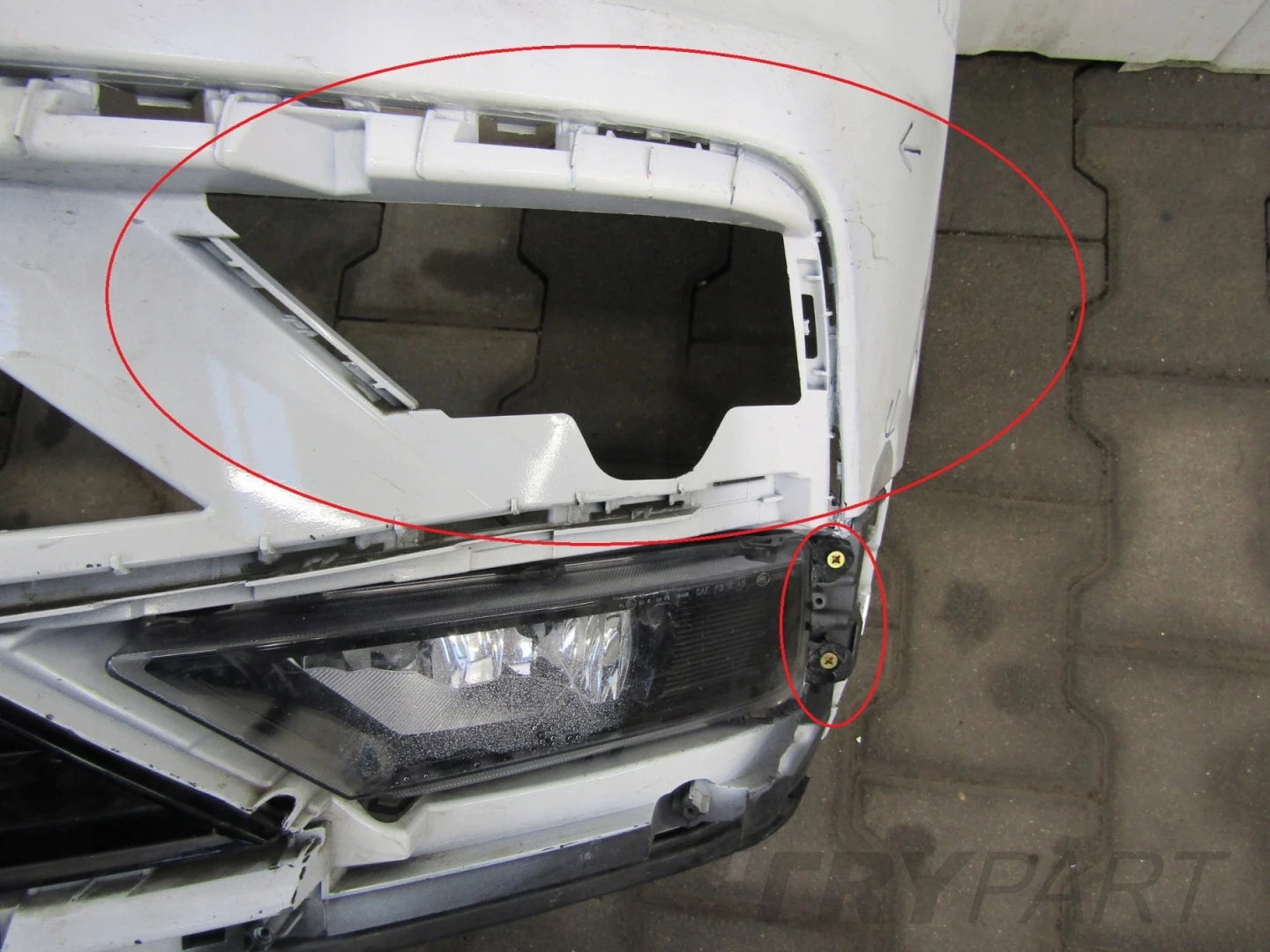 Front Bumper VW Tiguan 2 II 5NA R Line 16-