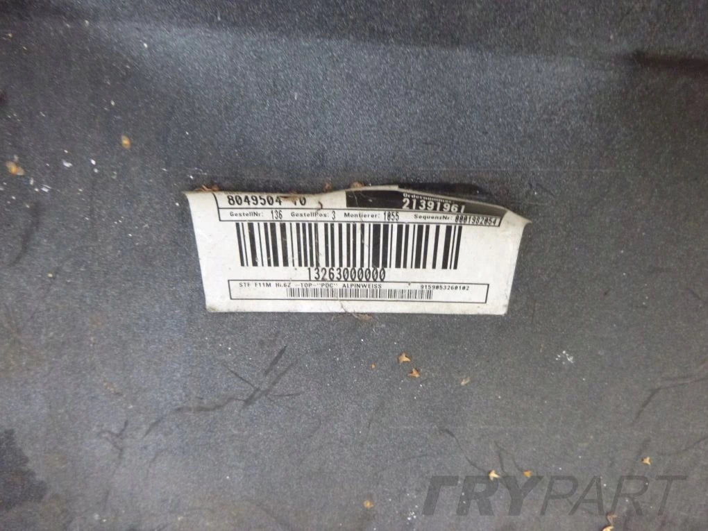 BMW 5 F11 M Package Rear Bumper
