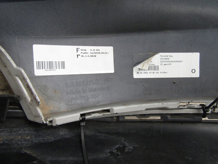 Front Bumper Porsche Taycan Turbo S 9J1 19-