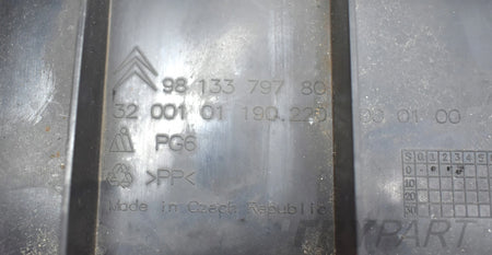 CITROEN C3 III Engine Shield Plate Floor Bumper ORG