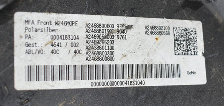 MERCEDES B CLASS W246 AMG FRONT BUMPER ORG