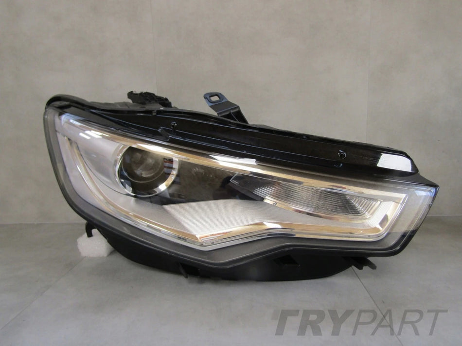 AUDI A6 C7 HEADLIGHT XENON NON-SWIVEL RIGHT PASSENGER 10-14