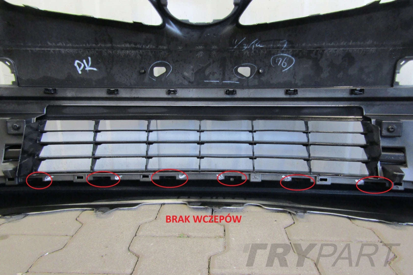 Front Bumper Toyota Prius 3 III Lift 12-15