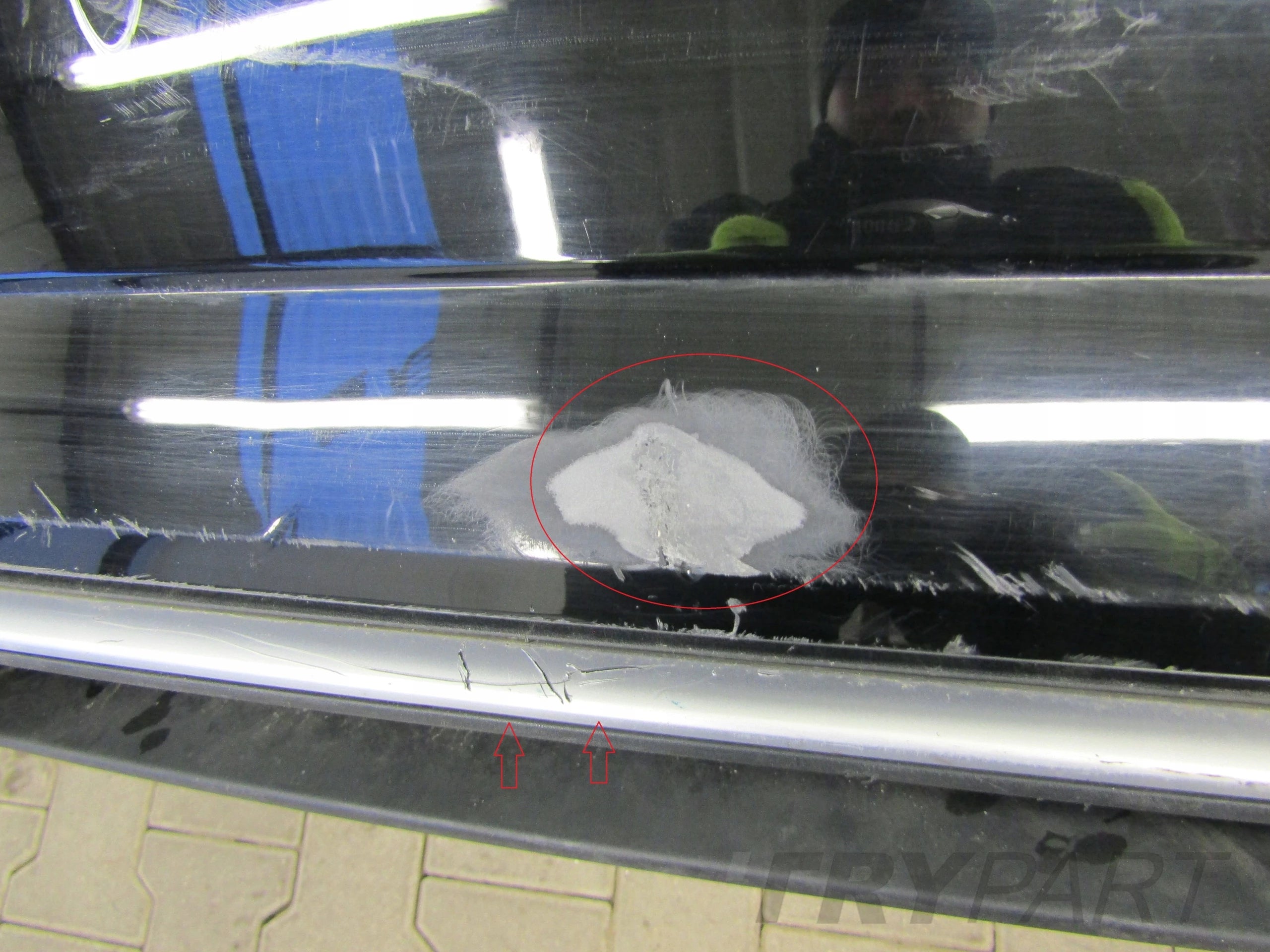 Rear Bumper Audi A3 8V5 Sedan Lift 16-19