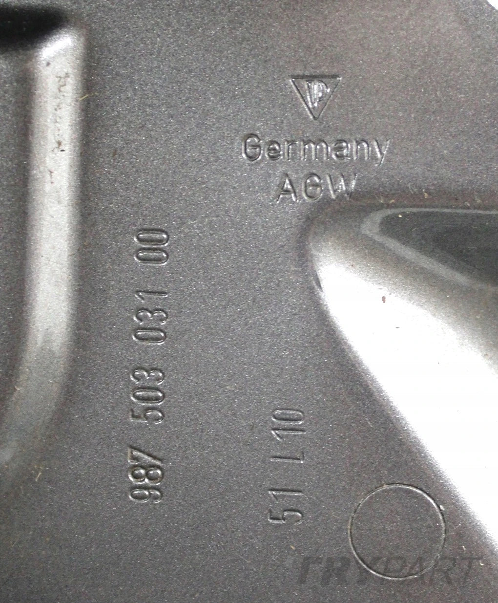 PORSCHE BOXTER CAYMAN 987 LEFT FRONT FENDER ORG 98750303100