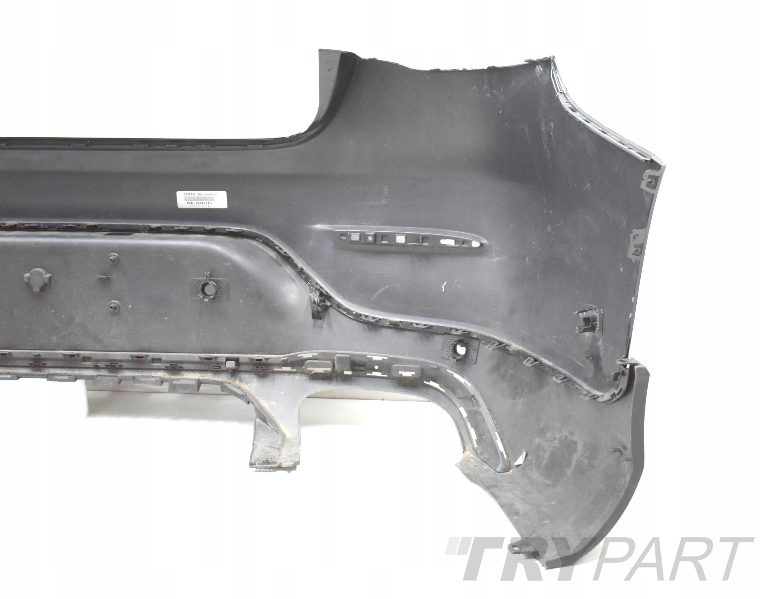 MERCEDES GLC W253 AMG COUPE LIFT REAR BUMPER + CHROME