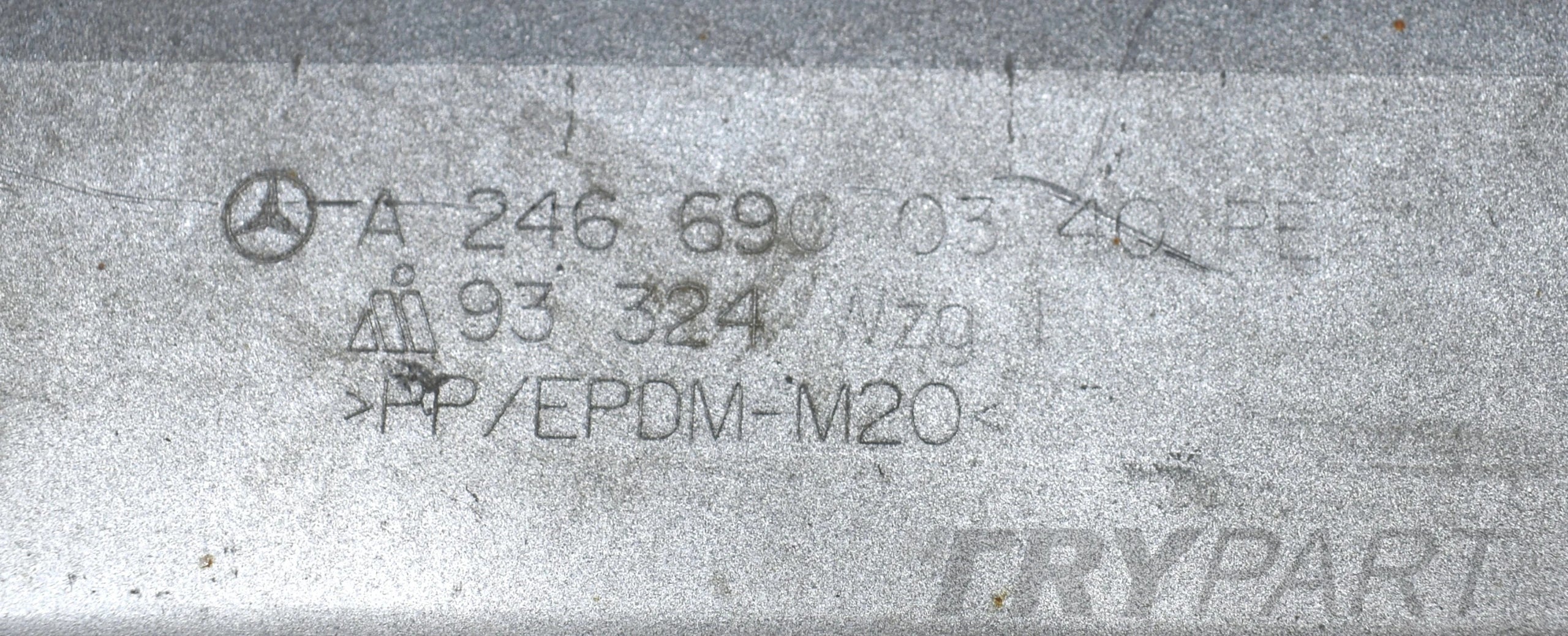 MERCEDES B-CLASS W246 RIGHT SILL PANEL ORG A2466900340
