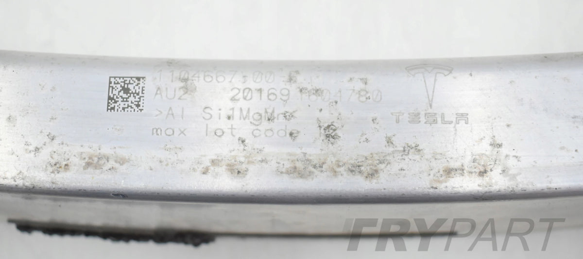 TESLA MODEL 3 FRONT BUMPER BEAM ORG 1104667-00