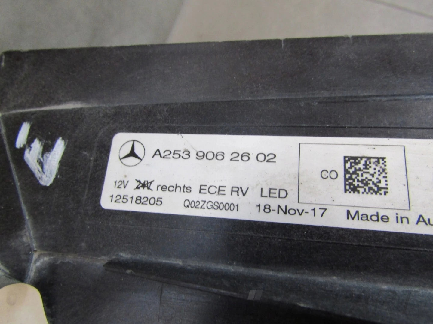 Front Lamp Mercedes GLC W253 HYBRID ILS 15-19 RH RIGHT A2539062602