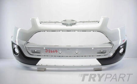 FORD CUSTOM FRONT BUMPER SUPER CONDITION ORG! 13+