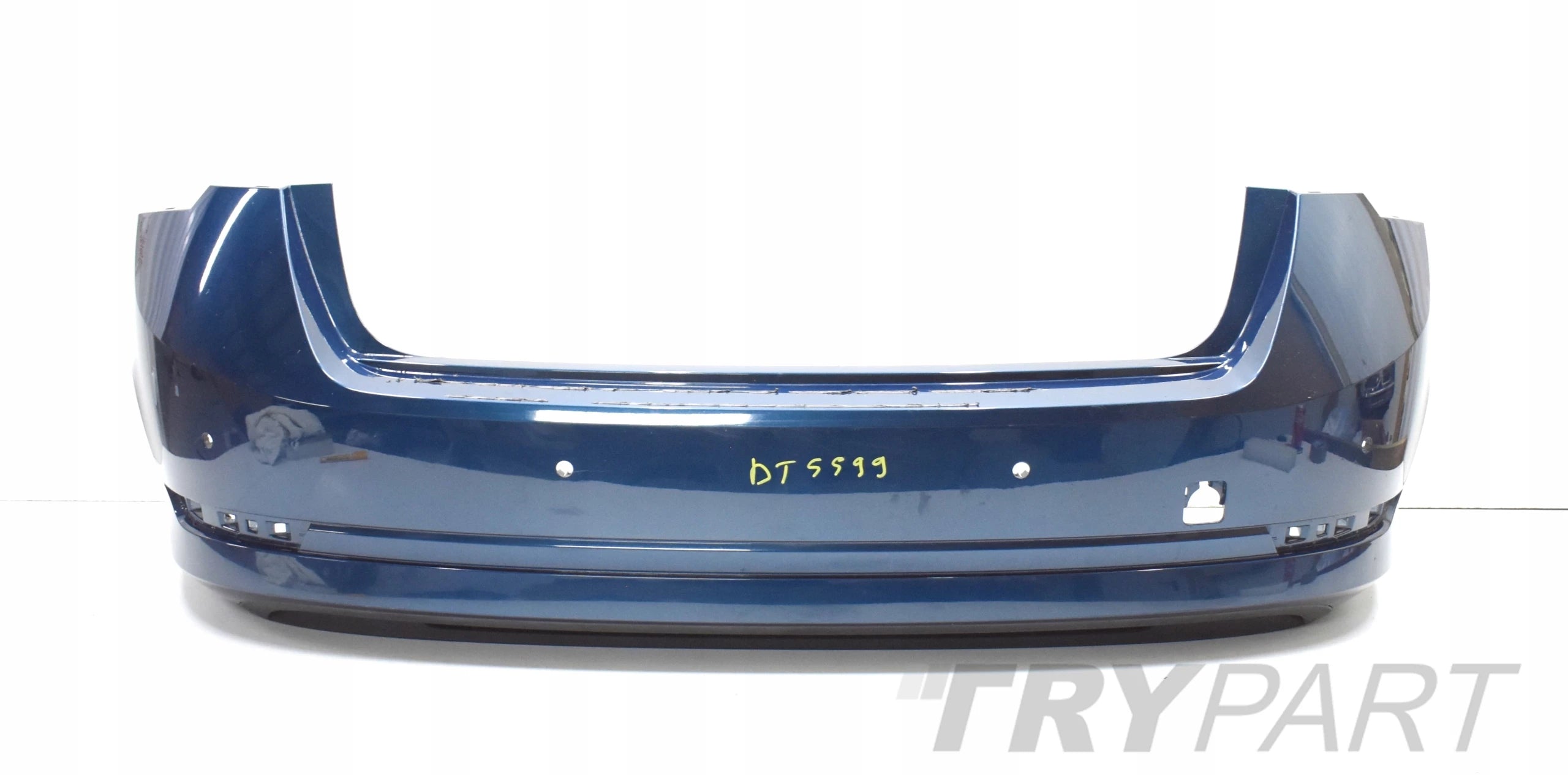 SKODA OCTAVIA IV 5E6 REAR BUMPER ORIGINAL SEDAN + BOTTOM + SENSOR