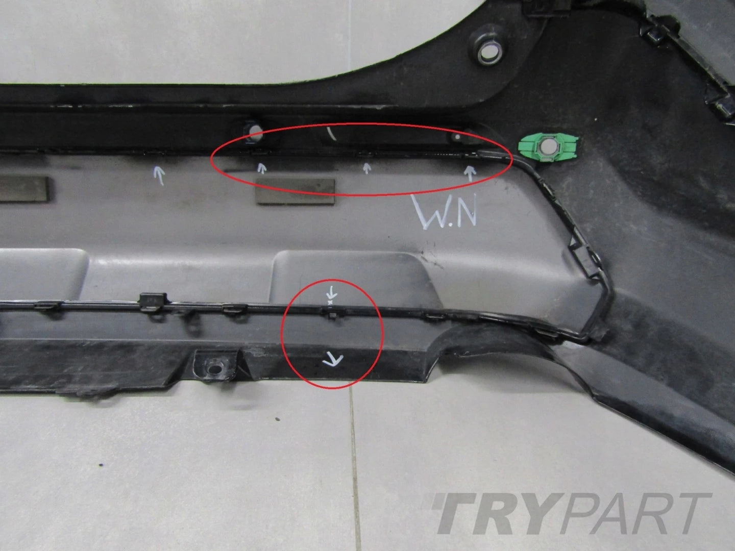 Rear Bumper Toyota RAV4 V 18-