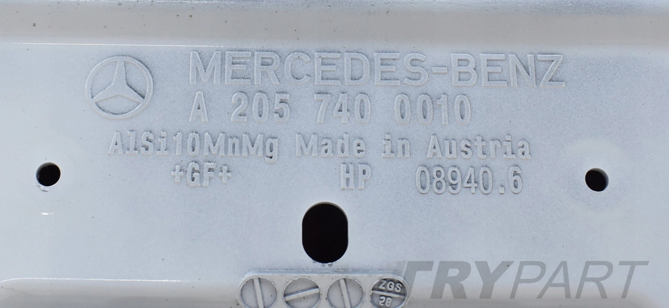 MERCEDES C CLASS W205 REAR TRUNK LID REAR ORIGINAL ESTATE + CHROME