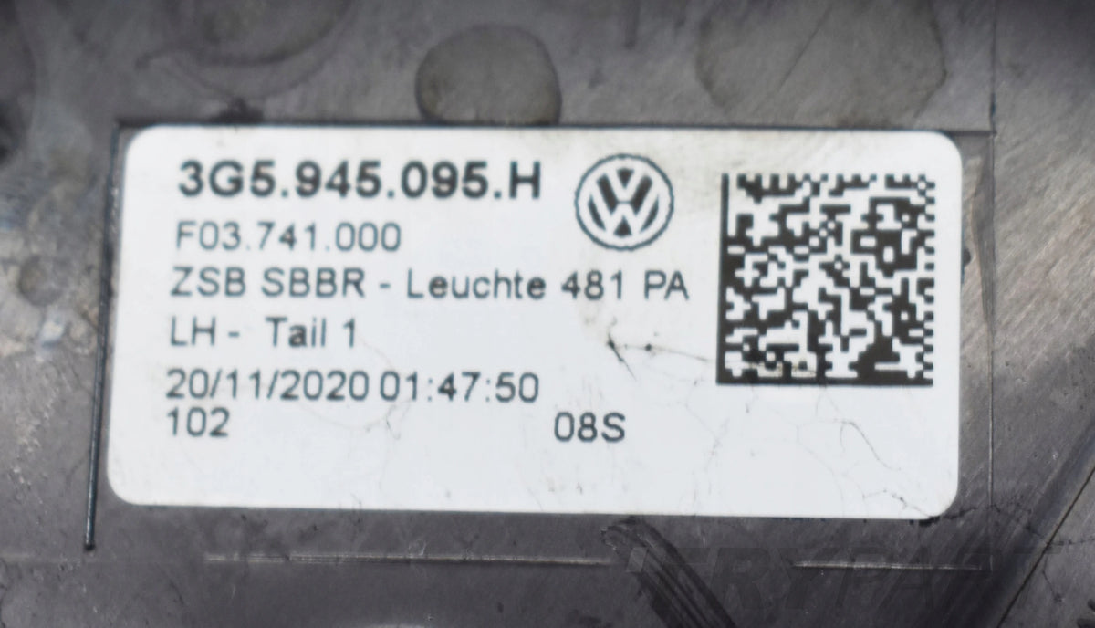 VW PASSAT B8 LIFT 3G5 LEFT REAR LAMP NEW SEDAN