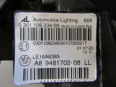 BMW 3 G20 G21 FULL LED HEADLIGHT 18-23 RH RIGHT 9481702