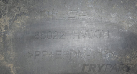NISSAN QASHQAI II LIFT REAR BUMPER TYNY ORG