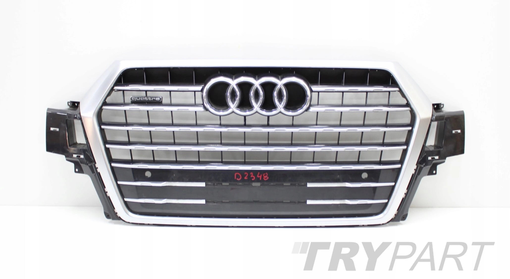 AUDI Q7 II 4M0 CHROME FRONT BUMPER GRILLE ORG 4M0853651