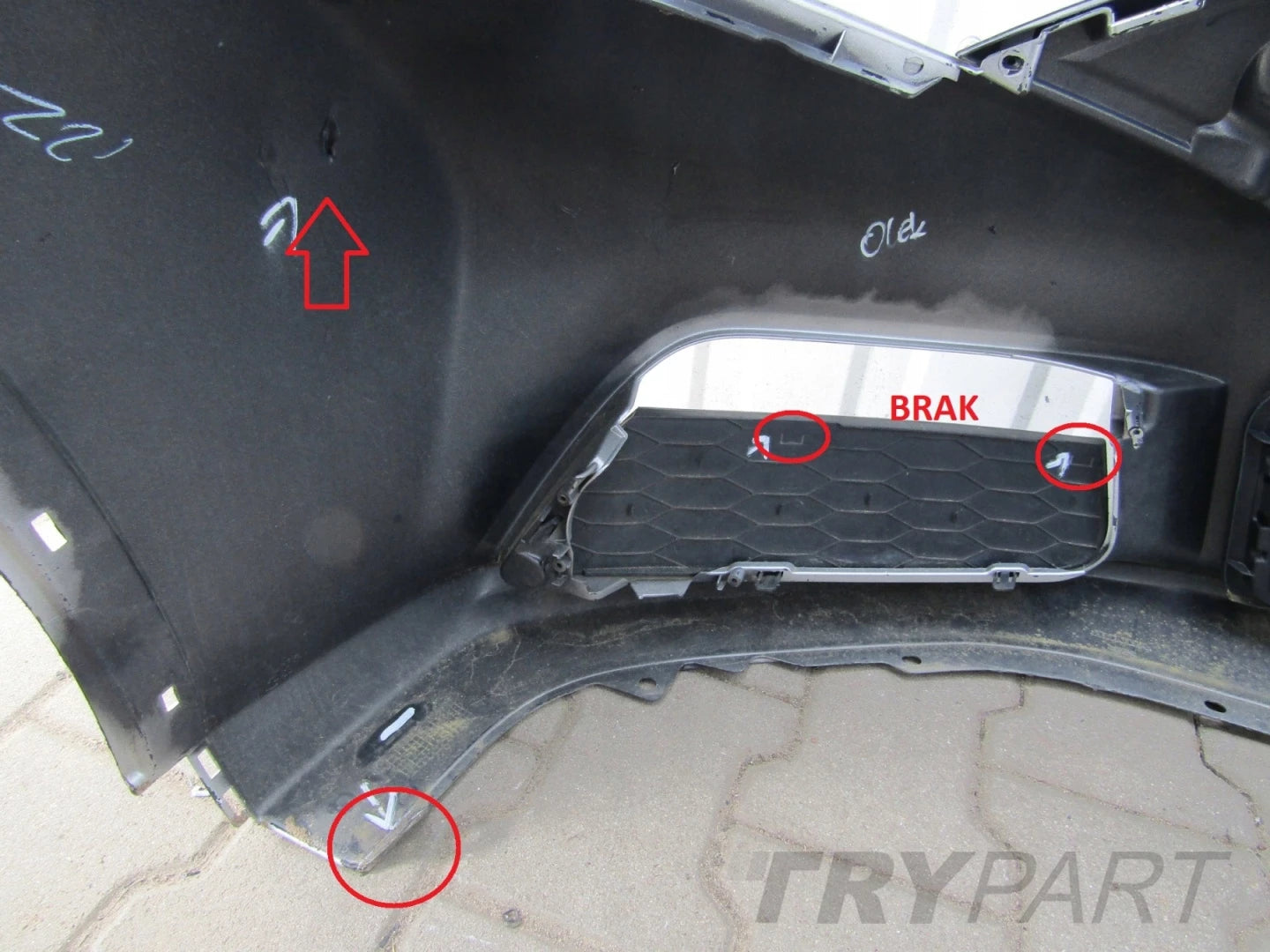 Front Bumper Honda Civic IX 9 HB 11-14