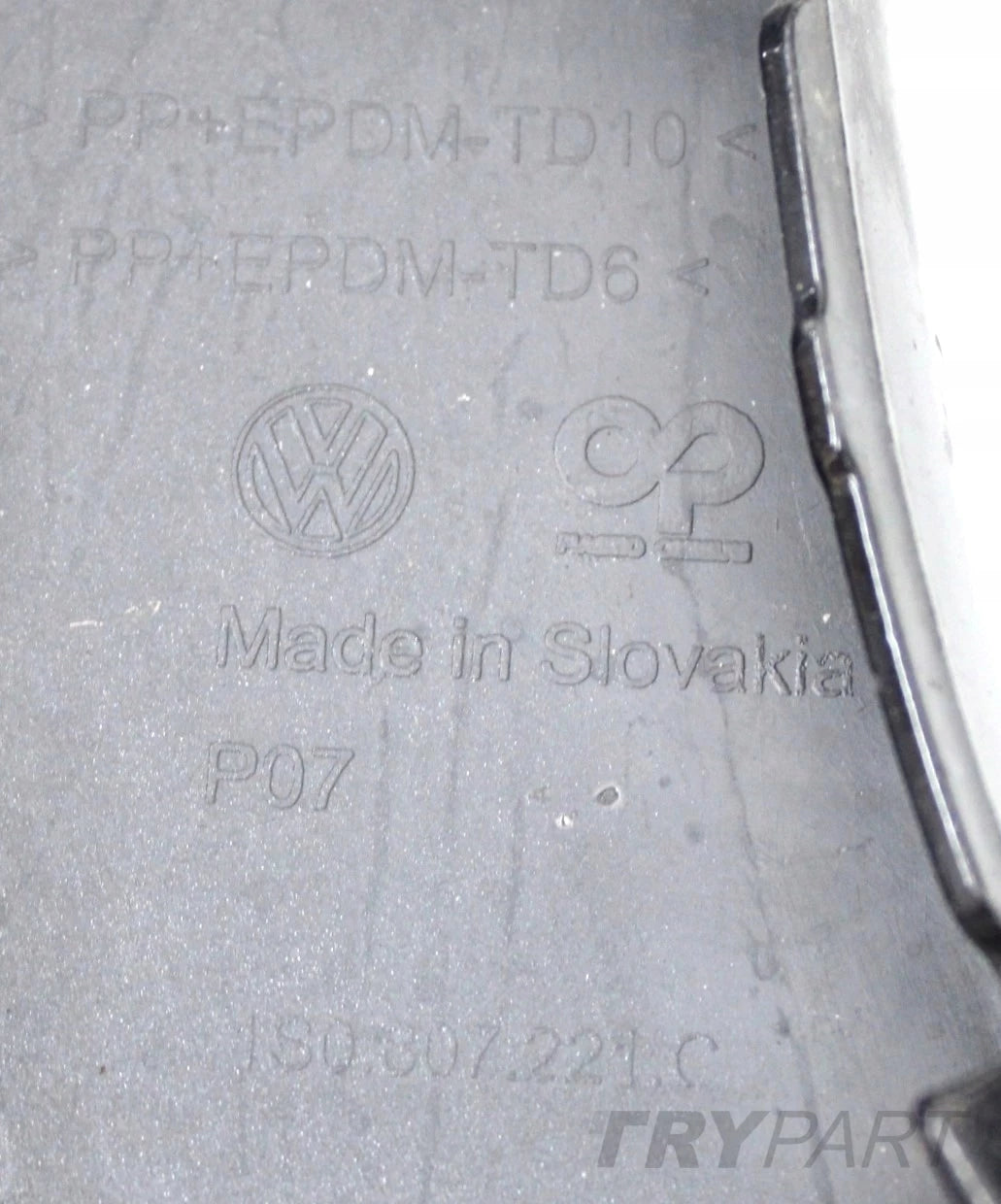 VW UP 1S0 CROSS FRONT BUMPER ORG + BOTTOM