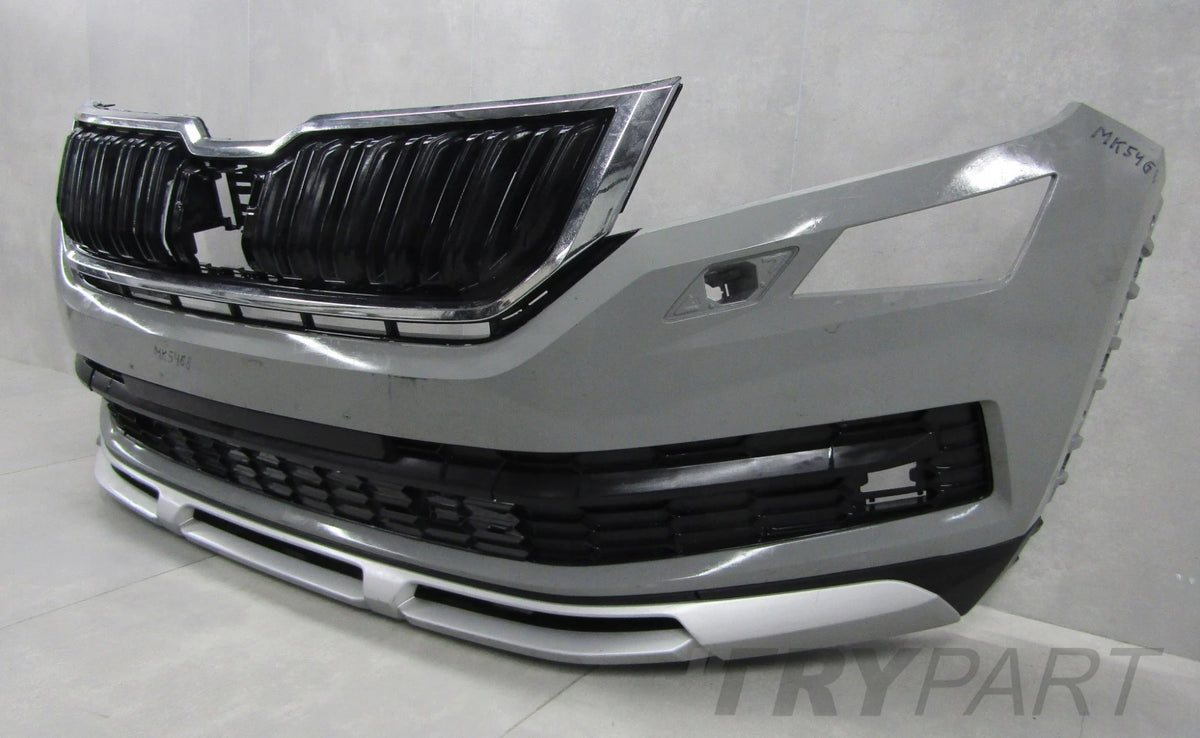 Front Bumper Skoda Kodiaq SCOUT 565 17-21 (+Floor)