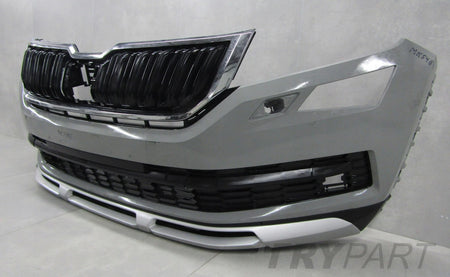 Front Bumper Skoda Kodiaq SCOUT 565 17-21 (+Floor)