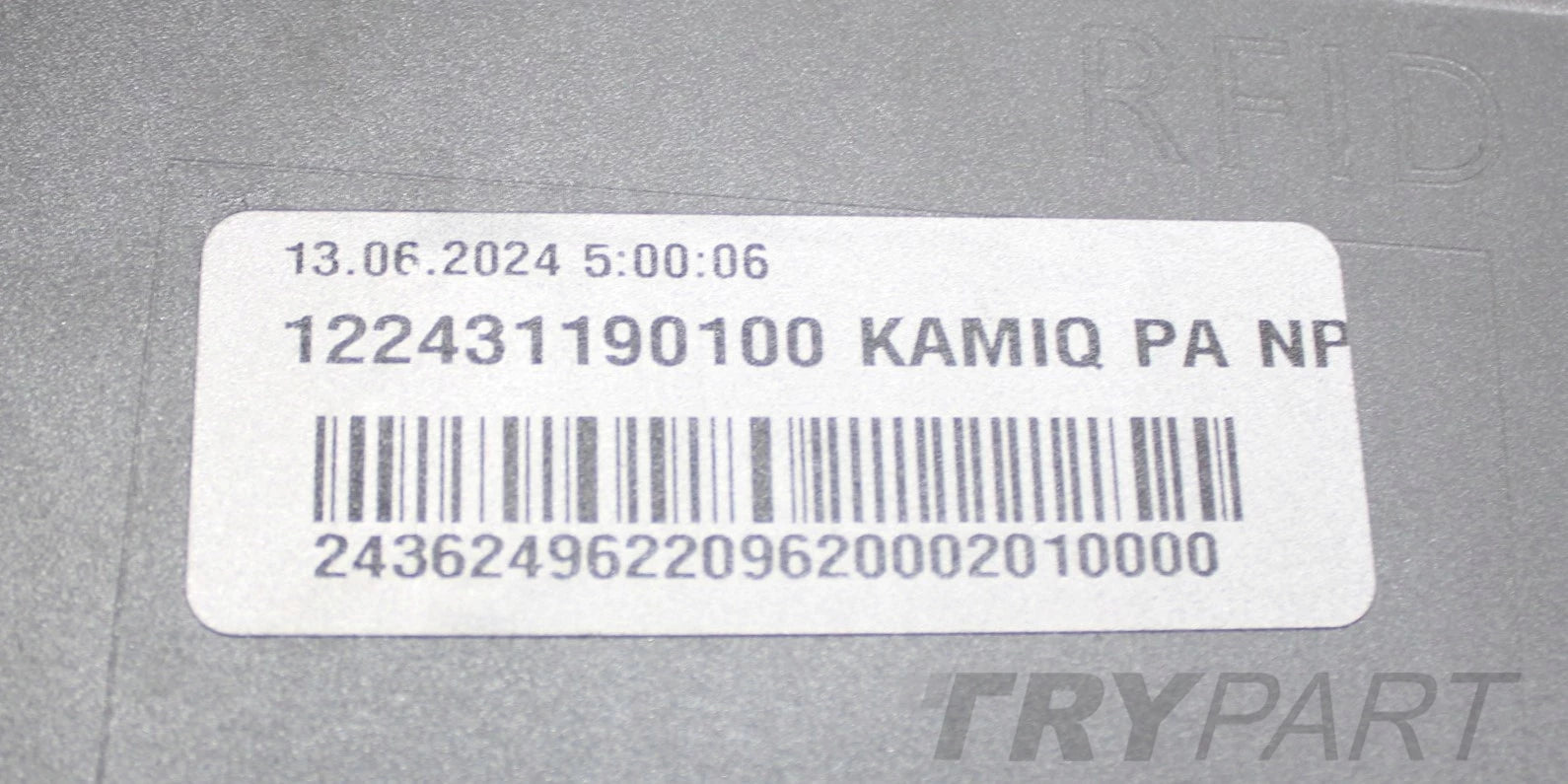 SKODA KAMIQ 658 LIFT FRONT BUMPER ORG + BOTTOM