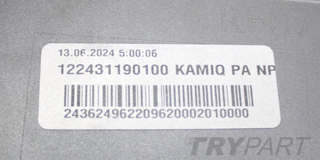 SKODA KAMIQ 658 LIFT FRONT BUMPER ORG + BOTTOM
