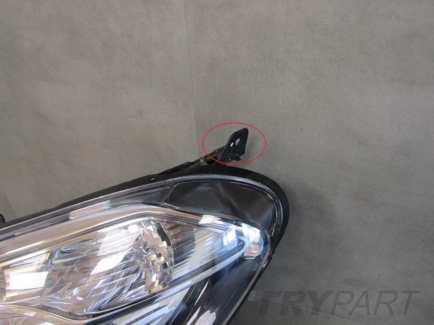 HEADLIGHT NISSAN QASHQAI I J10 LIFT XENON NON-ROTATING 09-13 LH