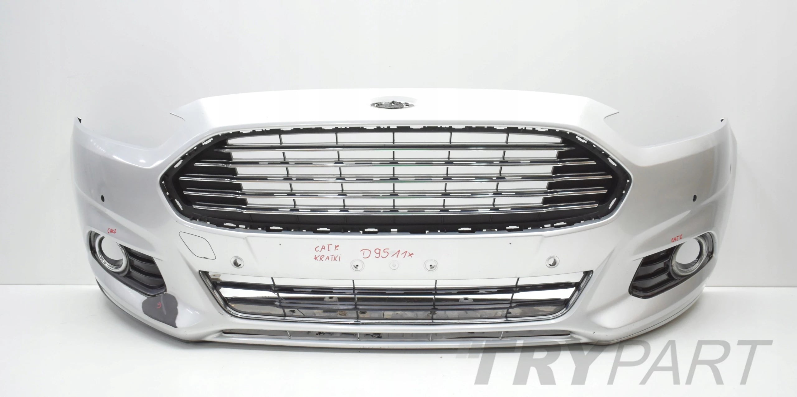 FORD MONDEO MK5 V FRONT BUMPER ORG + GRILLE + GRILLES + PANEL