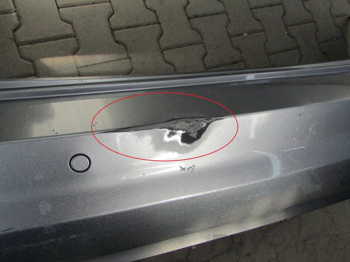 Rear Bumper VW Touran 2 II 5TA 15- 4PDC