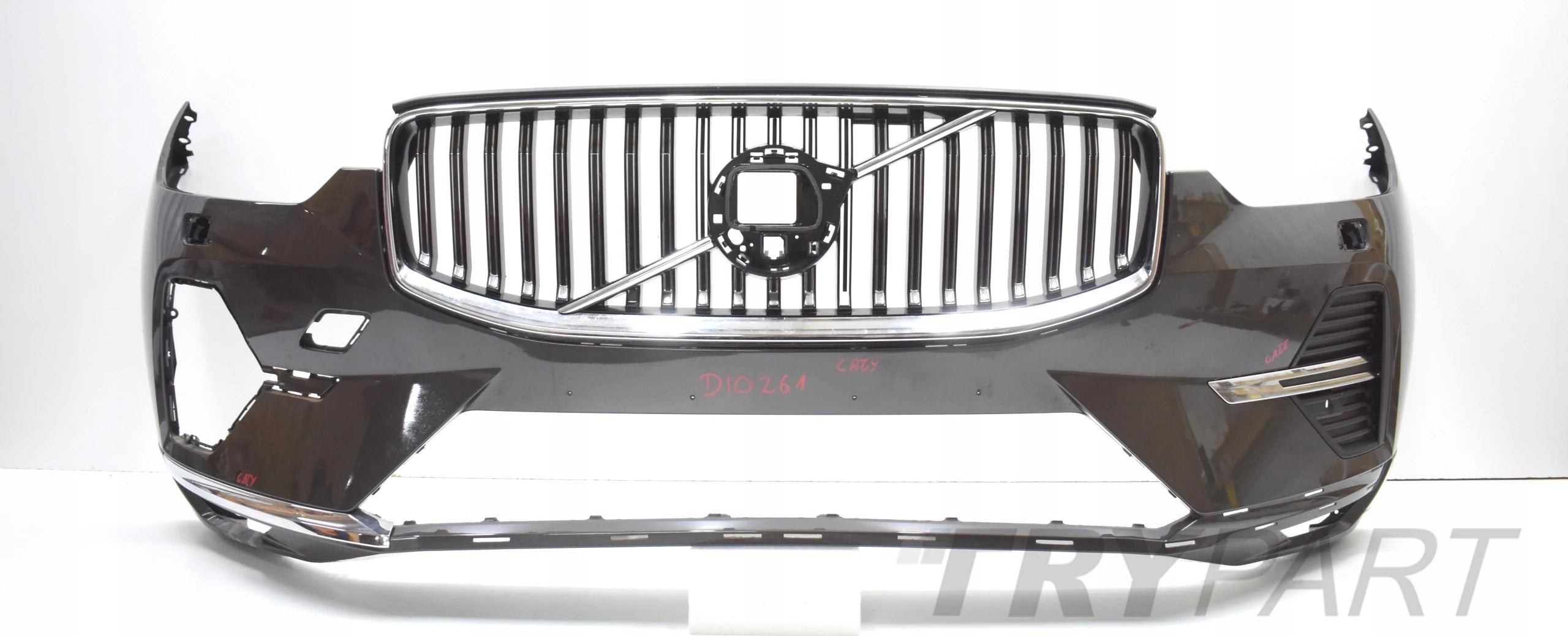 VOLVO XC60 XC-60 II LIFT FRONT BUMPER ORIGINAL + GRILLE + VENT