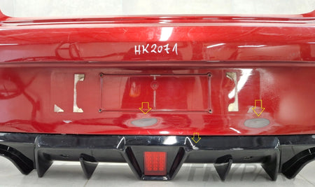 Rear bumper Mercedes C 205 COUPE CABRIO AMG Brabus 15-