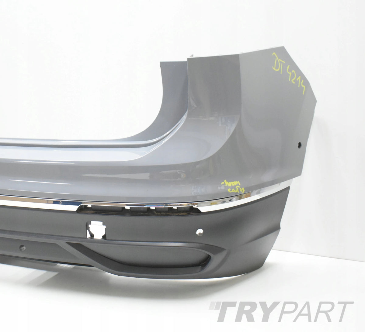 VW TIGUAN II LIFT 5NA REAR BUMPER ORIGINAL + CHROME