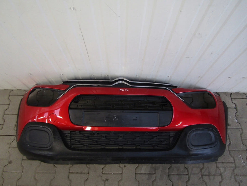 Front Bumper Citroen C3 III Facelift 20-